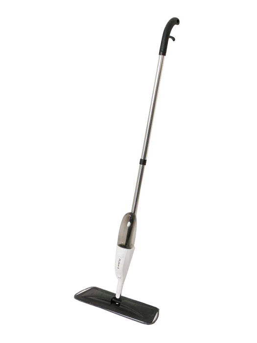 Швабра с распылителем Ridberg Spray Mop + 2 мопа (White/Black) купить в интернет-магазине icover