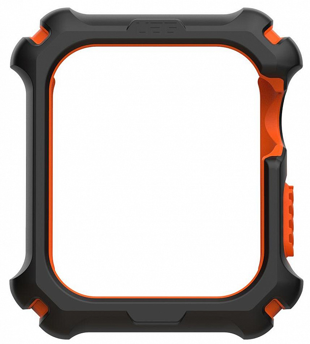 Чехол UAG Watch Case (19148G114097) для Apple Watch Series SE/6/5/4 44mm (Black/Orange) купить в интернет-магазине icover