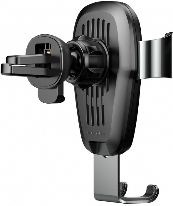 Беспроводная зарядка-автодержатель Baseus Metal Wireless Charger Gravity Car Mount (Black) купить в интернет-магазине icover