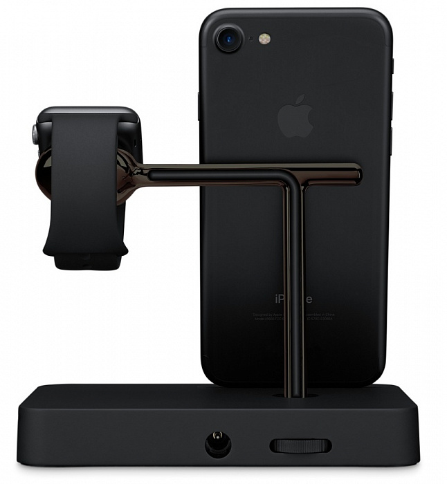 Док-станция Belkin Valet Charge Dock для Apple Watch/iPhone (Black) купить в интернет-магазине icover