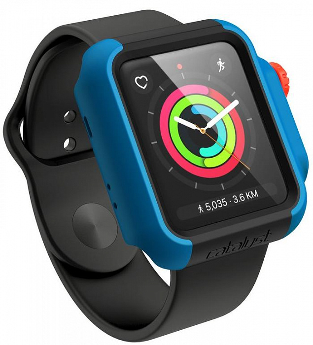 Чехол Catalyst Impact Protection (CAT42DROP3TBFC) для Apple Watch/Series 2/3 42mm (Blueridge/Sunset) купить в интернет-магазине icover