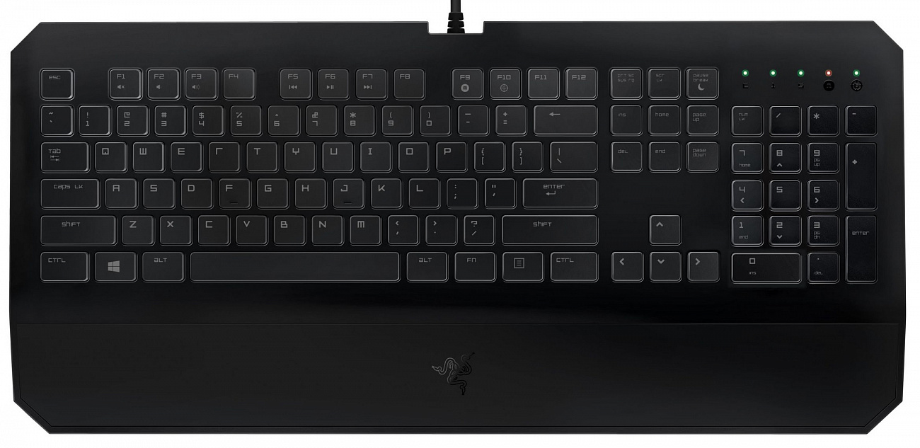 Игровая клавиатура Razer DeathStalker Essential 2014 RZ03-01060200-R3R1 (Black) купить в интернет-магазине icover