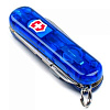 Многофункциональный нож-брелок Victorinox Classic SwissLite 58 мм 0.6228.T2 (Blue Transparent) купить в интернет-магазине icover