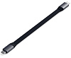 Кабель Satechi Flat USB-C 228mm ST-TCCFC (Black) купить в интернет-магазине icover