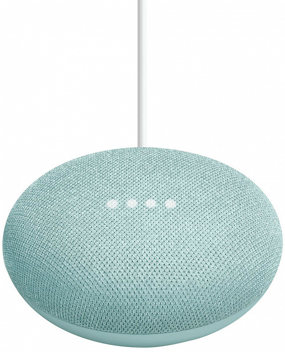 Умная колонка Google Home Mini (Aqua) купить в интернет-магазине icover