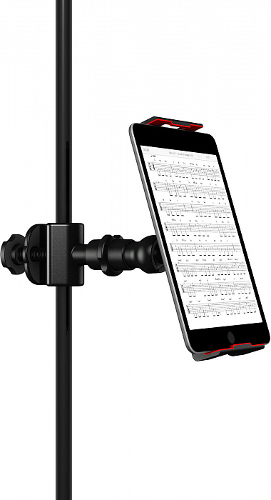 Держатель на микрофонную стойку IK Multimedia iKlip 3 (IP-IKLIP-3-IN) для планшета до 12.9" (Black) купить в интернет-магазине icover
