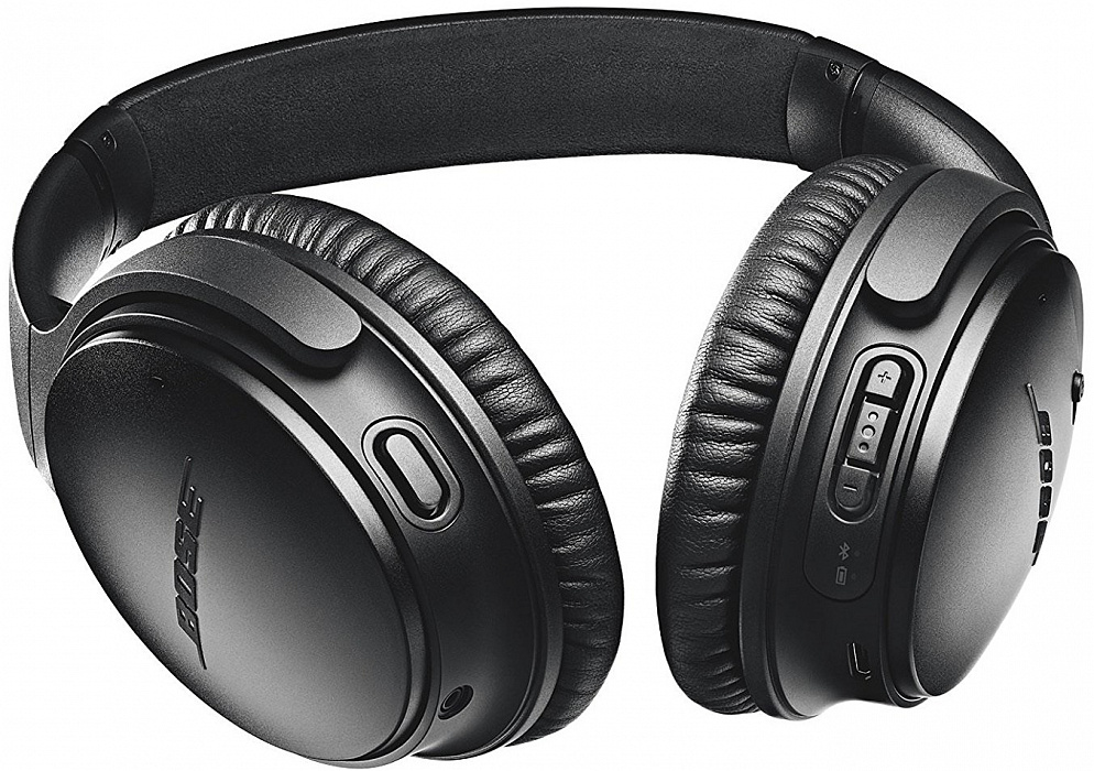 Bluetooth-наушники Bose QuietComfort 35 II с микрофоном (Black) купить в интернет-магазине icover