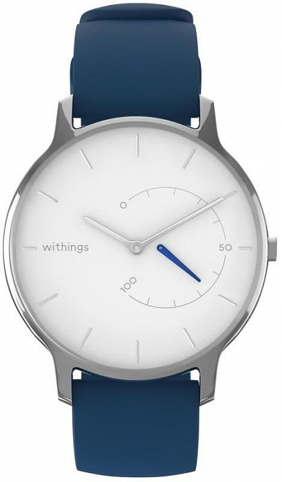 Умные часы Withings Move Timeless 38mm (White/Blue) купить в интернет-магазине icover