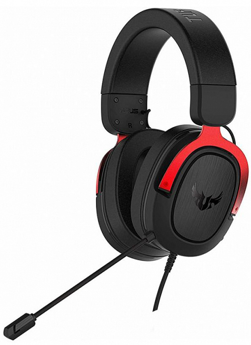 Игровая гарнитура Asus TUF Gaming H3 90YH02AR-B1UA00 (Red) купить в интернет-магазине icover