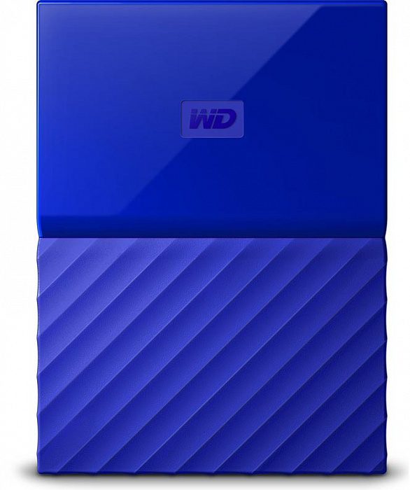 Внешний жесткий диск Western Digital My Passport 2.5" USB 3.0 4Tb HDD WDBUAX0030BBL-EEUE (Blue) купить в интернет-магазине icover