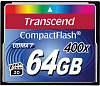 Карта памяти Transcend Compact Flash Premim 400x 64Gb TS64GCF400 (Blue) купить в интернет-магазине icover