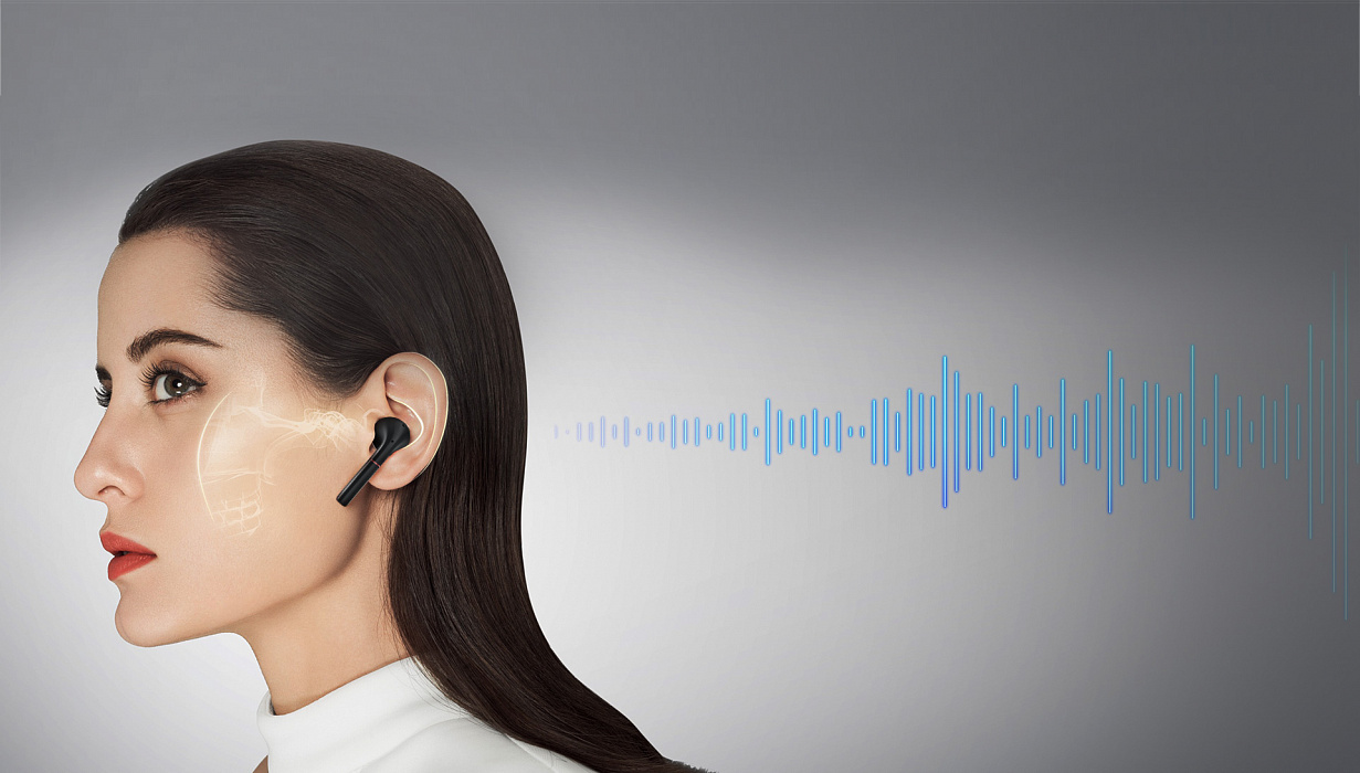 Bluetooth-наушники с микрофоном Huawei Freebuds 2 Pro (Black) купить в интернет-магазине icover