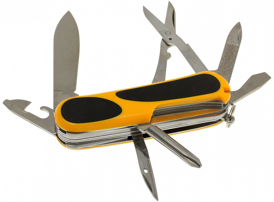Нож перочинный Victorinox EvoGrip S18 2.4913.SC8 (Yellow/Black) купить в интернет-магазине icover