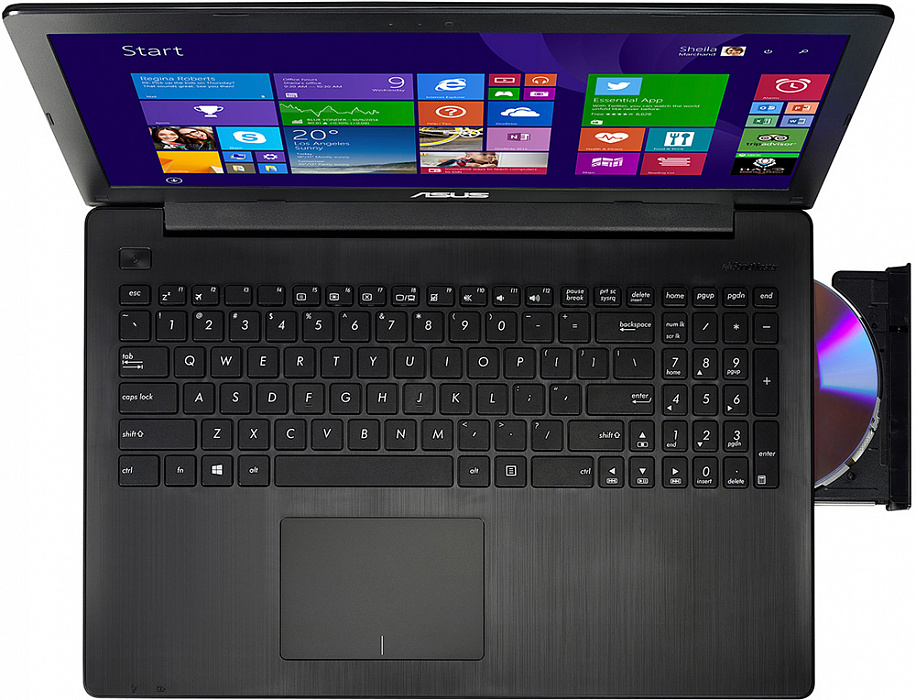 Ноутбук Asus P553MA-BING-SX1181B XMAS Edition 15.6'', Intel Celeron N2840 2.2GHz, 2Gb, 500Gb HDD (90NB04X6-M27690) купить в интернет-магазине icover