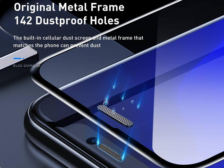 Защитное стекло Baseus Full-screen Curved Tempered Glass Screen Protector (SGAPIPH58-WD01) для iPhone X/Xs/11 Pro (Black) купить в интернет-магазине icover