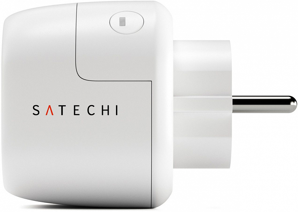 Умная розетка Satechi Smart Outlet Apple HomeKit (ST-HK10AW-EU) купить в интернет-магазине icover