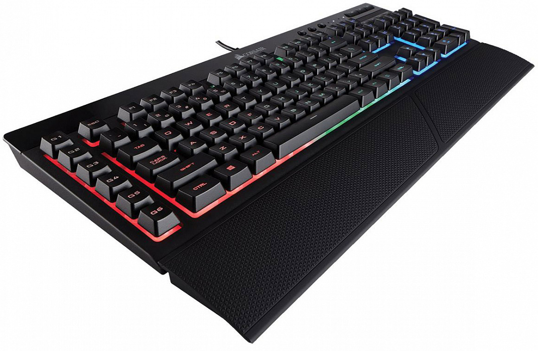 Игровая клавиатура Corsair Gaming K55 RGB CH-9206015-RU (Black) купить в интернет-магазине icover