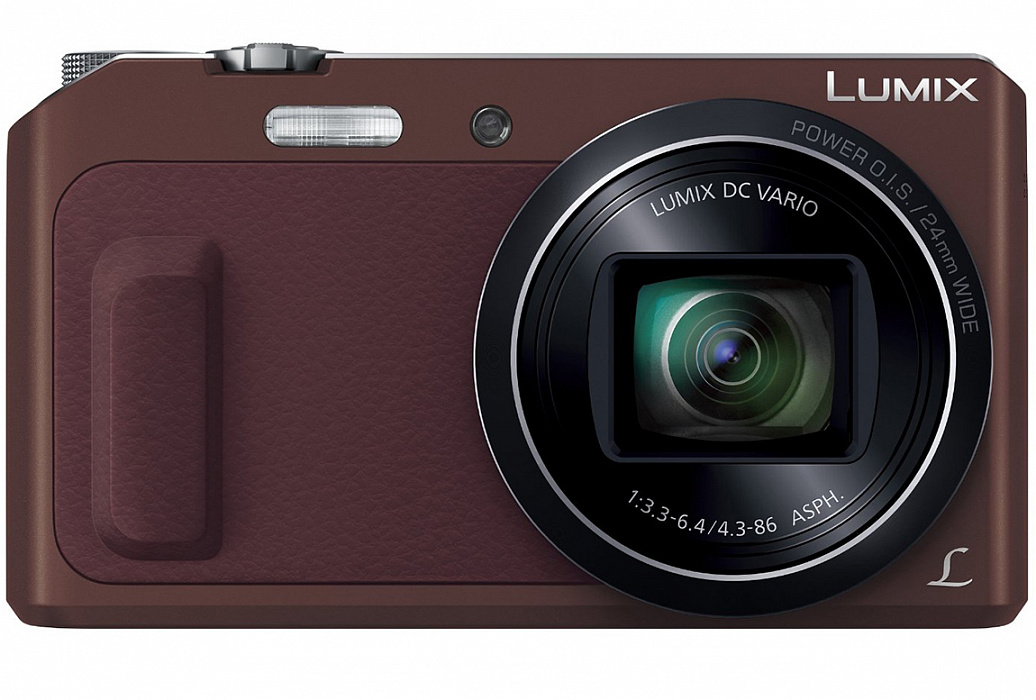 Panasonic Lumix (DMC-TZ57EE-T) - цифровой фотоаппарат (Brown) купить в интернет-магазине icover