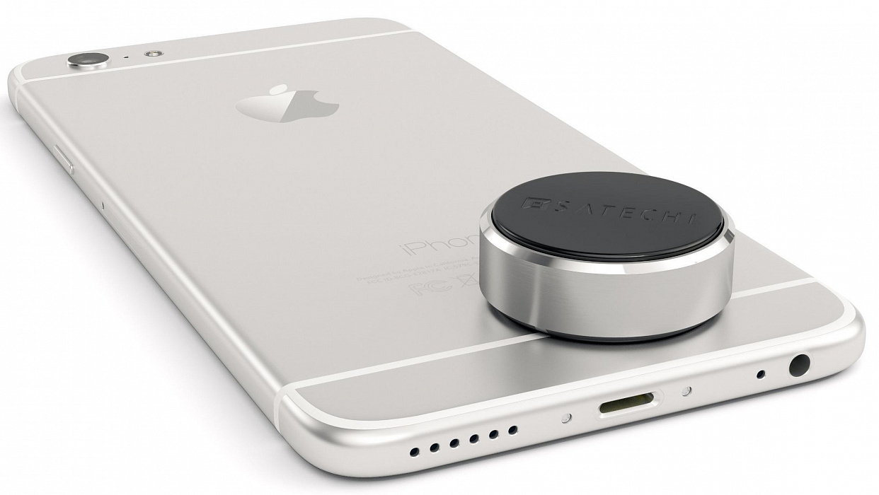 Держатель Satechi Aluminum Universal Magnet Mount ST-MSMS (Silver) купить в интернет-магазине icover