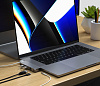 USB-концентратор Satechi USB-C Pro Hub Mini ST-UCPHMIM для MacBook Pro 2021 (Space Grey) купить в интернет-магазине icover