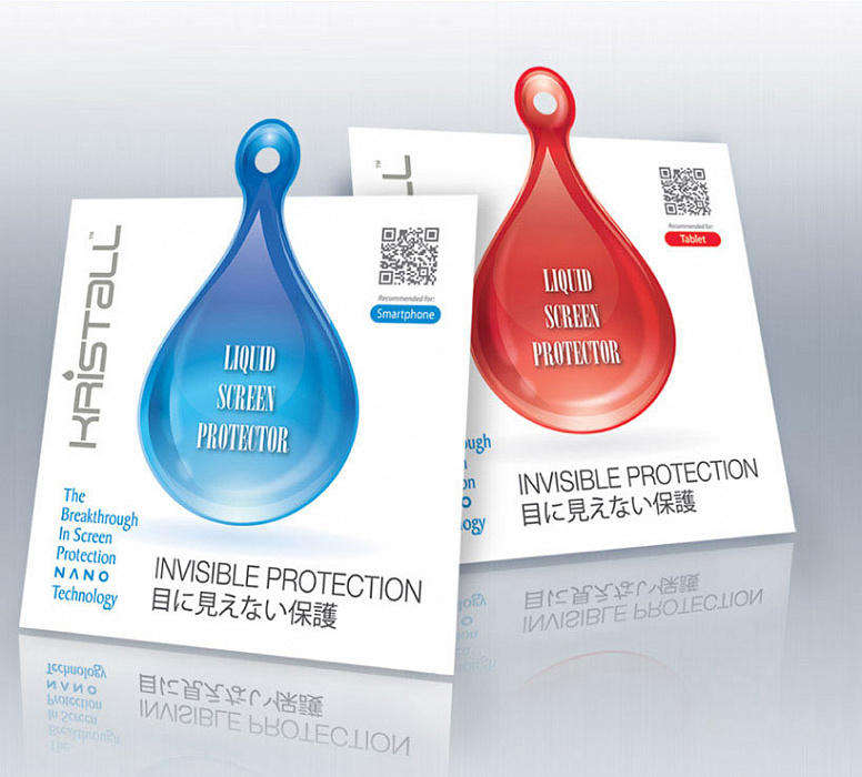 Kristall Nano-Tech Liquid Screen Protector - жидкая пленка для планшетов купить в интернет-магазине icover