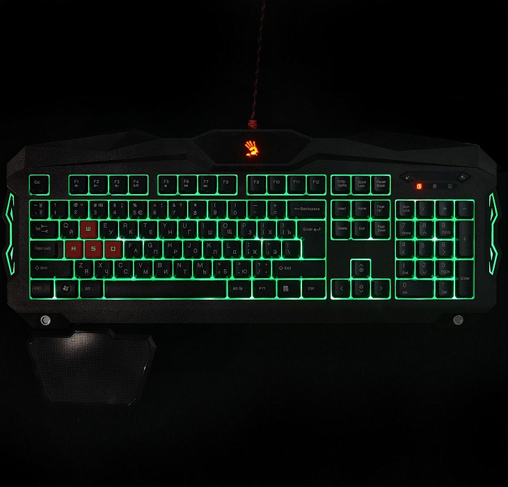 A4Tech Bloody Q2100/B2100 (Q210+Q9) - игровой комплект клавиатура+мышь (Black) купить в интернет-магазине icover