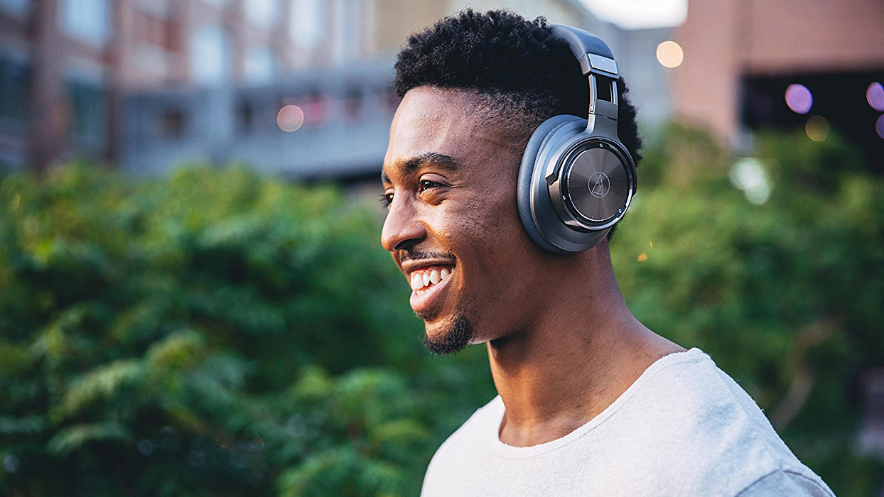 Bluetooth-наушники с микрофоном Audio-Technica ATH-DSR9BT (Black) купить в интернет-магазине icover