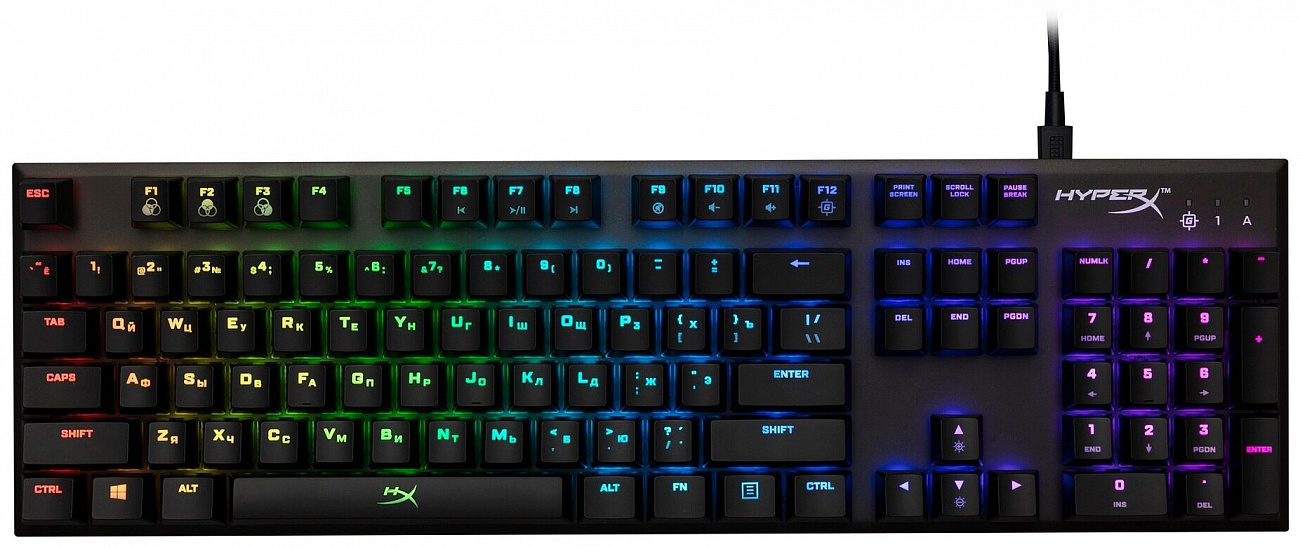 Игровая клавиатура HyperX Alloy FPS RGB USB (HX-KB1SS2-RU) купить в интернет-магазине icover