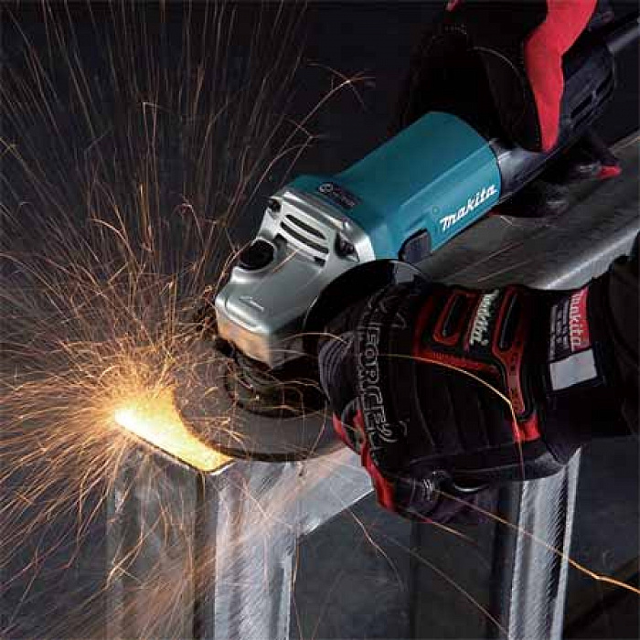Makita GA4530 - угловая шлифовальная машинка (Blue) купить в интернет-магазине icover