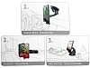 Cellular Line Crab Tablet 3 in 1 (CRABTABLET3IN1) - автодержатель для планшета до 12" (Black) купить в интернет-магазине icover