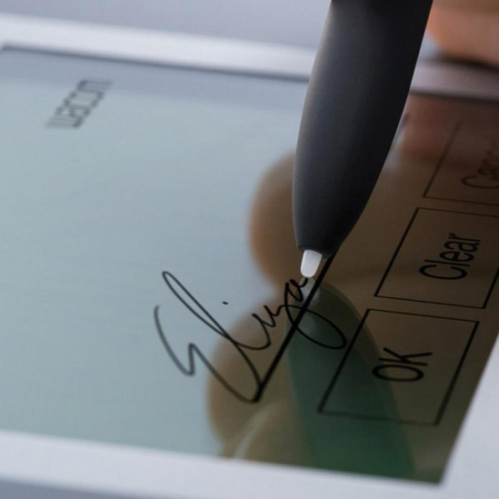 Wacom STU-430 Signature Set (STU-430-SP-SET) - планшет для электронной подписи + ПО Sign Pro PDF (Dark Gray) купить в интернет-магазине icover