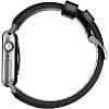 Ремешок Nomad Modern Strap (NM1A3RSM00) для Apple Watch Series SE/6/2/3/4 38/40 mm (Black/Silver) купить в интернет-магазине icover