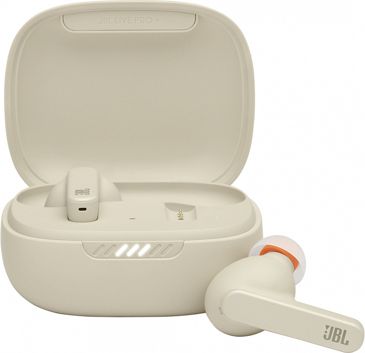 Беспроводные наушники JBL Live Pro+ TWS (Beige) купить в интернет-магазине icover