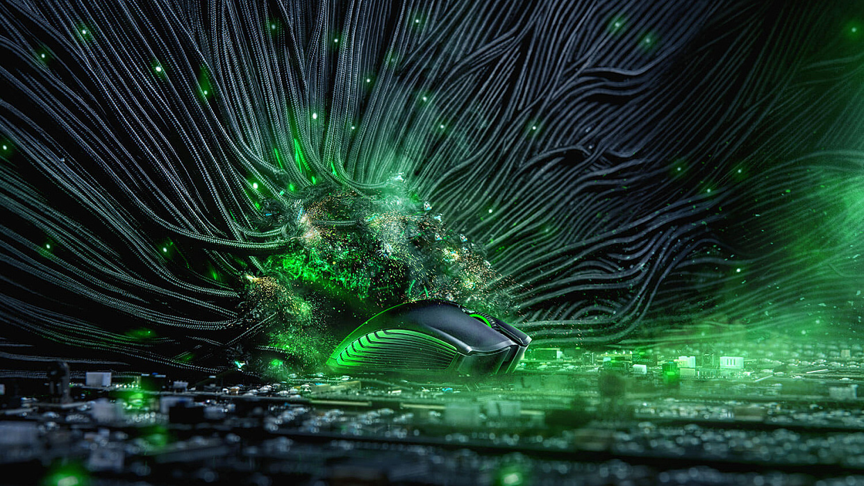 Игровая мышь Razer Mamba Wireless RZ01-02710100-R3M1 (Black) купить в интернет-магазине icover