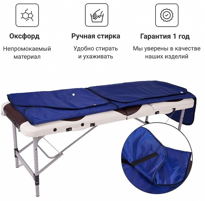 Электроодеяло GESS Infralight для косметологии (Blue) купить в интернет-магазине icover