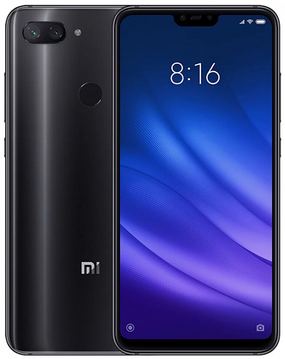 Смартфон Xiaomi Mi 8 Lite 64Gb M1808D2TG (Midnight Black) купить в интернет-магазине icover