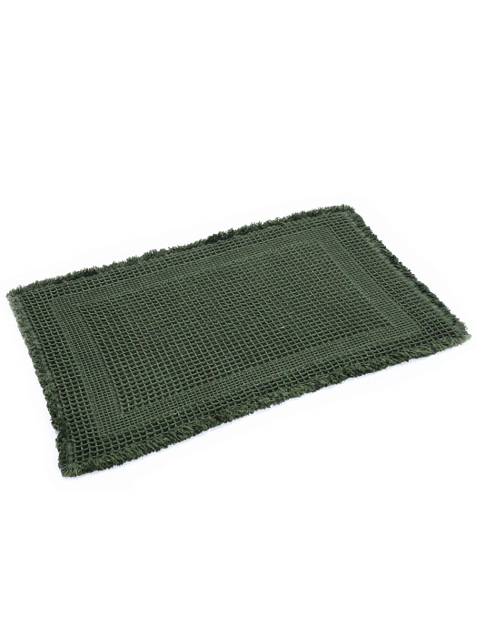 Коврик вафельный для ванной Ridberg 90x60 см (Green rectangle) купить в интернет-магазине icover