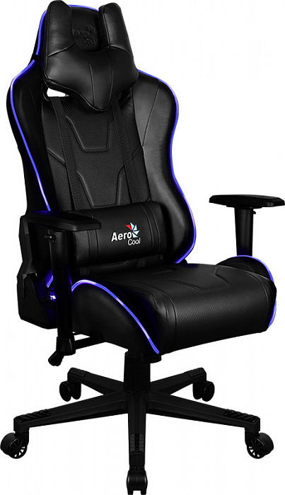 Игровое кресло Aerocool AC220 AIR RGB (Black) купить в интернет-магазине icover