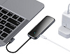 USB-концентратор Baseus Multi-functional Hub (CAHUB-DZ0G) USB-C to HDMI/3xUSB 3.0/RJ45/PD (Deep Grey) купить в интернет-магазине icover