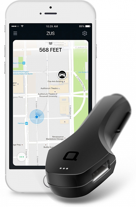 Автомобильное зарядное устройство Nonda ZUS QC Car Charger ZU44BKRN (Black) купить в интернет-магазине icover