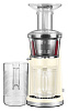 Настольная шнековая соковыжималка KitchenAid Juicer 5KVJ0111EAC (Almond Cream) купить в интернет-магазине icover
