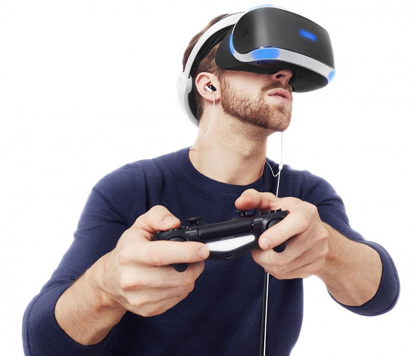 Шлем виртуальной реальности Sony PlayStation VR CUH-ZVR1 (Black) купить в интернет-магазине icover