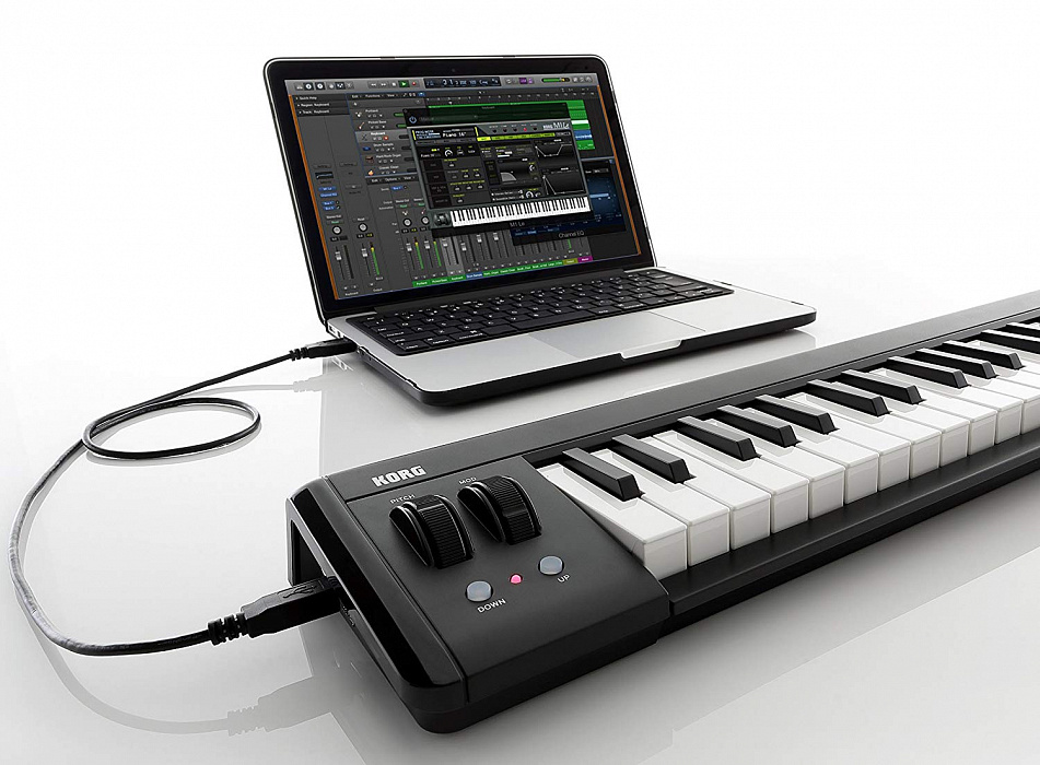 MIDI-клавиатура Korg Microkey2 61 Air (Black) купить в интернет-магазине icover