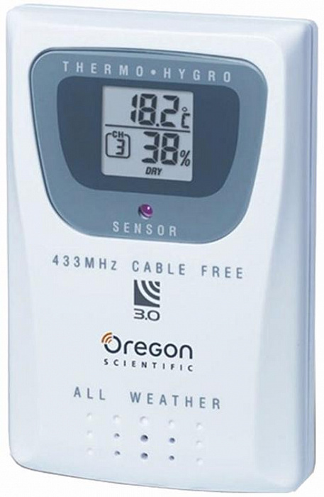 Oregon Scientific THGR810 - термо-гидродатчик для WMR200/WMR88 (White) купить в интернет-магазине icover