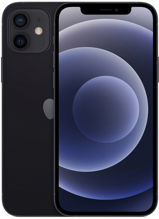 Смартфон Apple iPhone 12 64Gb MGJ53RU/A (Black) купить в интернет-магазине icover