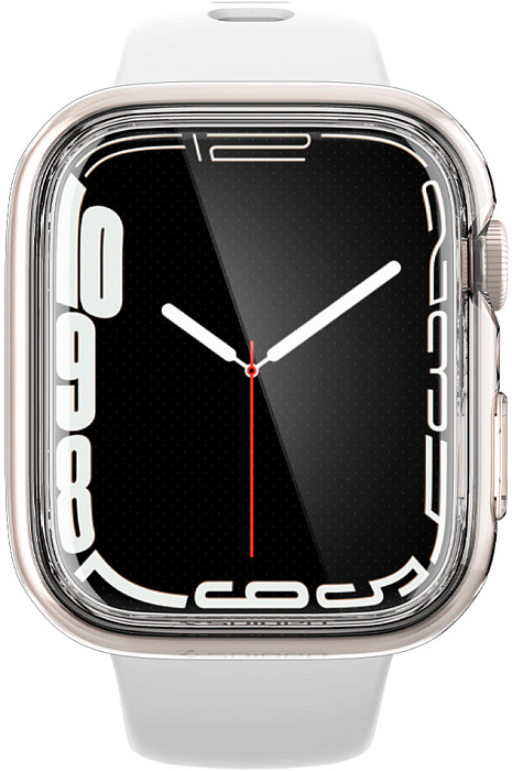 Spigen Ultra Hybrid (ACS04188) для Apple Watch 7 / 8 41mm (Clear) купить в интернет-магазине icover