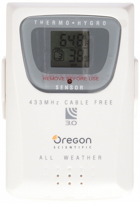Oregon Scientific THGR810 - термо-гидродатчик для WMR200/WMR88 (White) купить в интернет-магазине icover
