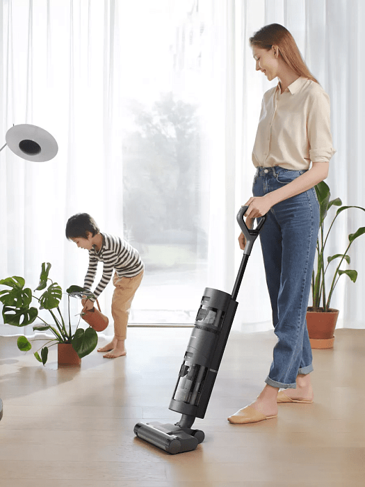 Беспроводной пылесос для влажной и сухой уборки Dreame Wet and Dry H12 Core (Black) купить в интернет-магазине icover