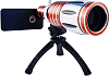 50х Magnifier Zoom Aluminum Camera Telephoto Lens - объектив для iPhone 6 (Red) купить в интернет-магазине icover