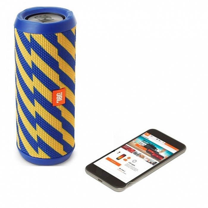 Беспроводная колонка JBL Flip 4 JBLFLIP4ZAP (Zap) купить в интернет-магазине icover
